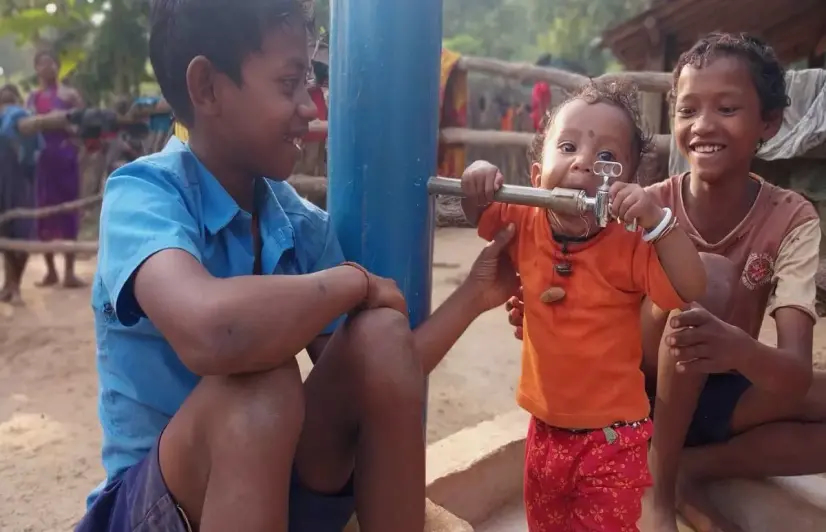 In Maoist-hit Bastar, solar power brings individual tap connections to rural homes