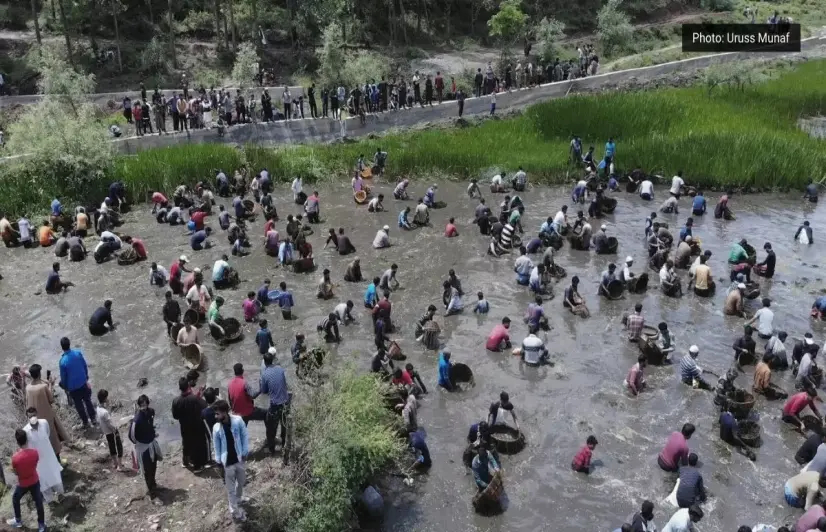 In Kashmir, a traditional community festival keeps a natural spring clean and thriving