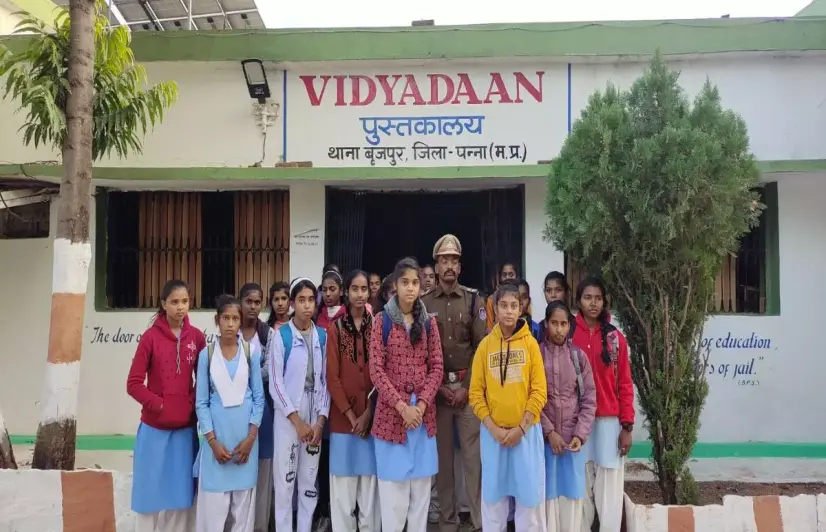 This police station in Panna district mentors youth, protects women and prevents alcohol abuse