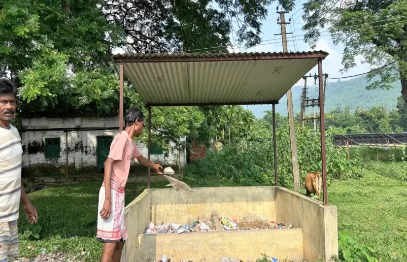 How an Assam panchayat built a self-sustaining waste management system