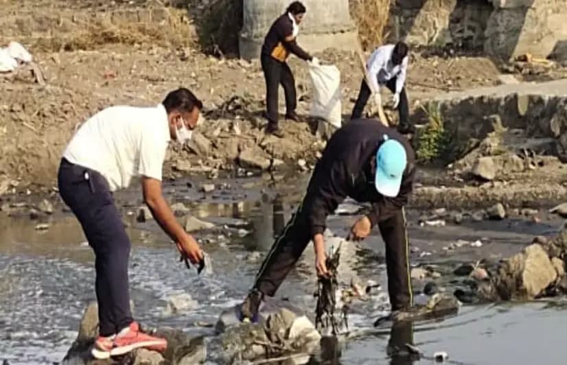 Aurangabad’s labour of love: ‘nullah’ clean-up brings Kham river back to life
