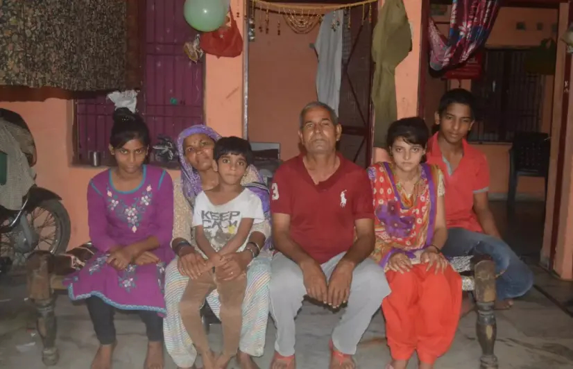 Unable to bear a child, rural couple adopts 6 abandoned babies
