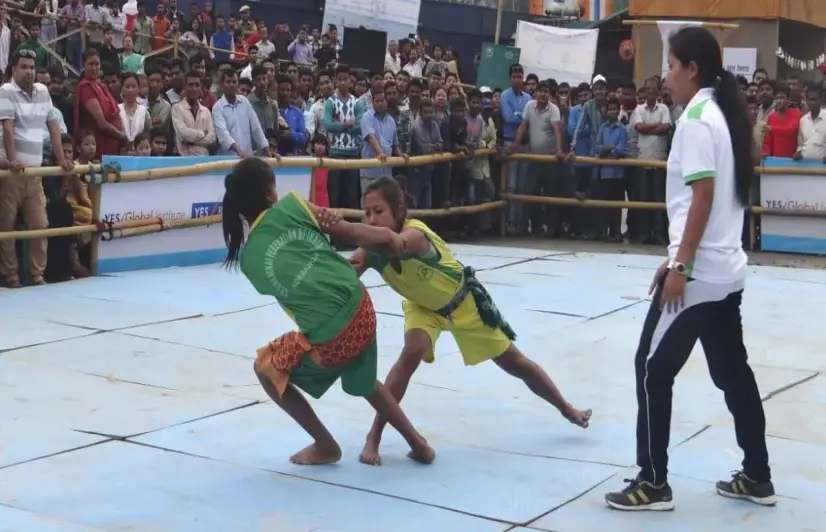 Through Khomlainai, girls in Assam find strength and fortune on the wrestling mat