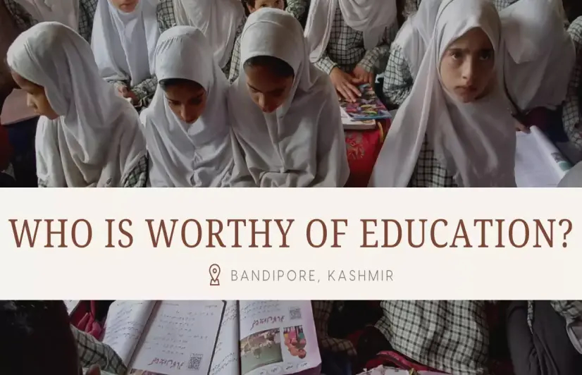 Photo Story: Who is worthy of education?