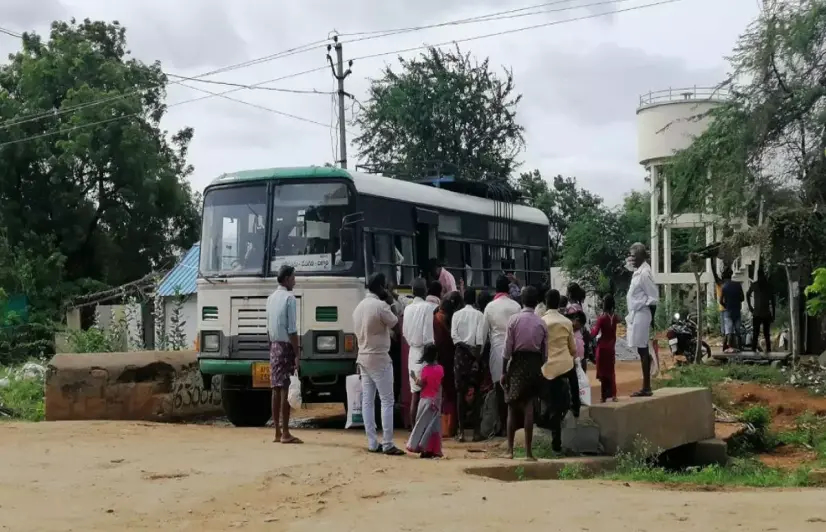 Limited bus service hampers daily life in border village of Devagiri  